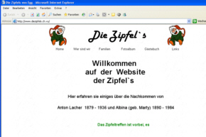 Die Zipfel's, Familie Lacher aus Egg-Einsiedeln